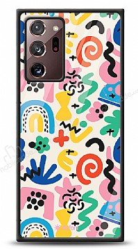 Dafoni Glossy Samsung Galaxy Note 20 Ultra Colorful Pattern Klf