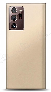 Samsung Galaxy Note 20 Ultra Gold Mat Silikon Klf