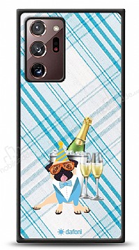 Dafoni Art Samsung Galaxy Note 20 Ultra Party Pug Klf