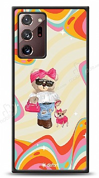 Dafoni Art Samsung Galaxy Note 20 Ultra Pinky Bear Klf