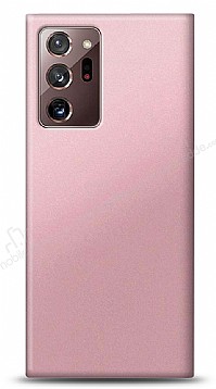 Samsung Galaxy Note 20 Ultra Rose Gold Mat Silikon Klf
