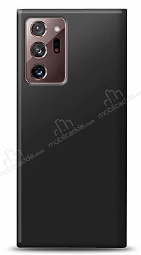Samsung Galaxy Note 20 Ultra Siyah Mat Silikon Klf