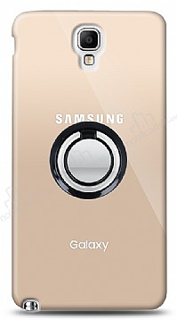 Samsung Galaxy Note 3 Neo Siyah Tutuculu effaf Klf
