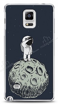 Samsung Galaxy Note 4 Astronot Resimli Klf