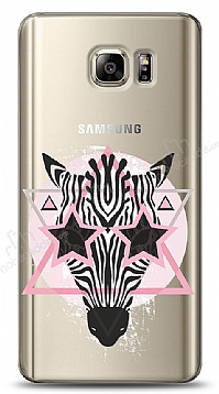 Samsung Galaxy Note 5 Zebra Star Resimli Klf