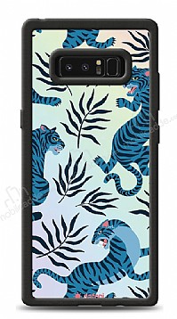 Dafoni Hologram Samsung Galaxy Note 8 Blue Tiger Klf