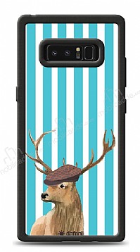 Dafoni Art Samsung Galaxy Note 8 Fedora Deer Klf