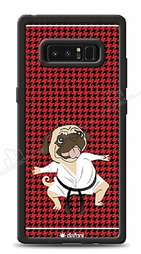 Dafoni Art Samsung Galaxy Note 8 Karate Fighter Pug Klf