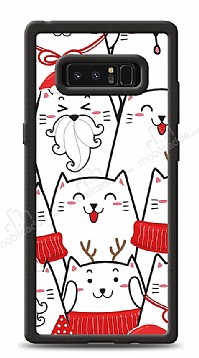 Dafoni Art Samsung Galaxy Note 8 New Year Cats Klf