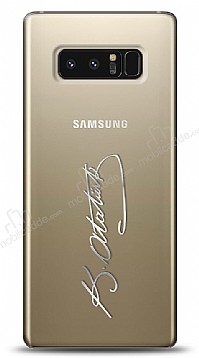 Samsung Galaxy Note 8 Silver Atatrk mza Klf