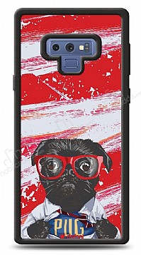 Dafoni Art Samsung Galaxy Note 9 Black Pug Klf