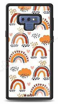 Dafoni Glossy Samsung Galaxy Note 9 Cloud and Rainbow Klf