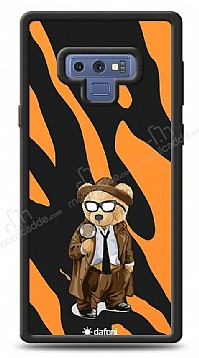 Dafoni Art Samsung Galaxy Note 9 Detective Teddy Bear Klf