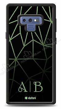 Dafoni Neon Samsung Galaxy Note 9 Kiiye zel simli Prizma Klf