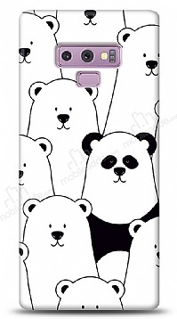 Samsung Galaxy Note 9 Lonely Panda Resimli Klf