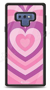 Dafoni Glossy Samsung Galaxy Note 9 Pink Hearts Klf