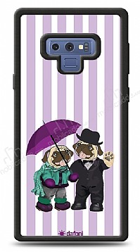 Dafoni Art Samsung Galaxy Note 9 Rainy Day Pugs Klf