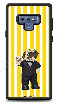 Dafoni Art Samsung Galaxy Note 9 Suit Pug Klf