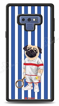 Dafoni Art Samsung Galaxy Note 9 Tennis Boy Pug Klf