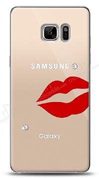 Samsung Galaxy Note FE 3 Ta Dudak Klf