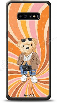 Dafoni Art Samsung Galaxy S10 Bear Effect Klf