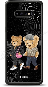 Dafoni Art Samsung Galaxy S10 Compatible Couple Teddy Klf