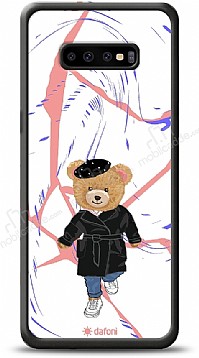 Dafoni Art Samsung Galaxy S10 Dafoni Art Casual Teddy Bear Klf