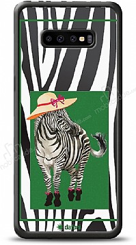 Dafoni Art Samsung Galaxy S10 Fancy Zebra Klf