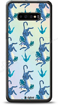 Dafoni Hologram Samsung Galaxy S10 Mavi Kaplan Klf