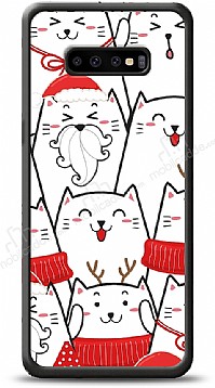 Dafoni Art Samsung Galaxy S10 New Year Cats Klf