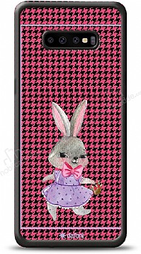 Dafoni Art Samsung Galaxy S10 Plus Fancy Rabbit Klf