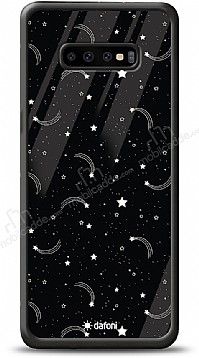Dafoni Glossy Samsung Galaxy S10 Plus Kuyruklu Yldz Klf