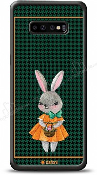 Dafoni Art Samsung Galaxy S10 Plus Lady Rabbit Klf