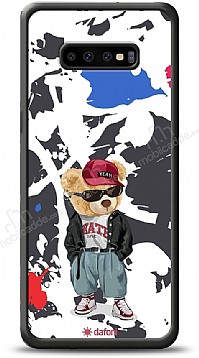Dafoni Art Samsung Galaxy S10 Plus Sporty Teddy Bear Klf