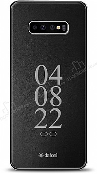 Dafoni Metal Samsung Galaxy S10 Plus Tarihli Kiiye zel Klf