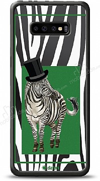 Dafoni Art Samsung Galaxy S10 Plus Zebra Pattern Klf