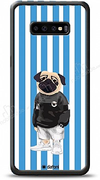 Dafoni Art Samsung Galaxy S10 Relax Pug Klf