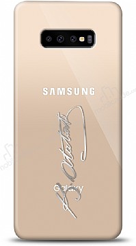 Samsung Galaxy S10 Silver Atatrk mza Klf