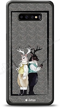Dafoni Art Samsung Galaxy S10 Spy Deers Klf