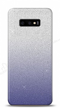 Samsung Galaxy S10e Simli Siyah Silikon Klf