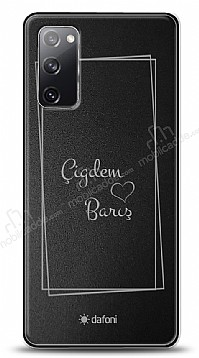 Dafoni Metal Samsung Galaxy S20 FE Frame ift simli Kiiye zel Klf