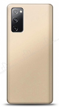 Samsung Galaxy S20 FE Gold Mat Silikon Klf