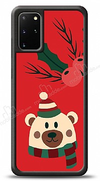Dafoni Art Samsung Galaxy S20 Plus Christmas Bear Klf