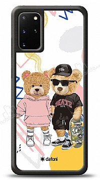 Dafoni Art Samsung Galaxy S20 Plus Fun Couple Teddy Klf