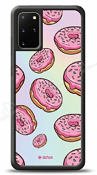 Dafoni Hologram Samsung Galaxy S20 Plus Pembe Donut Klf
