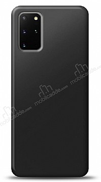 Samsung Galaxy S20 Plus Siyah Mat Silikon Klf