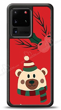 Dafoni Art Samsung Galaxy S20 Ultra Christmas Bear Klf