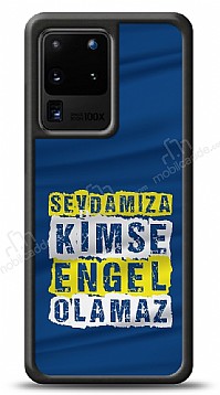 Dafoni Glossy Samsung Galaxy S20 Ultra Lisansl Sevdamza Kimse Engel Olamaz Klf
