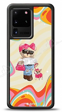 Dafoni Art Samsung Galaxy S20 Ultra Pinky Bear Klf