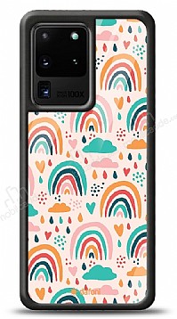 Dafoni Glossy Samsung Galaxy S20 Ultra Rainbow Klf